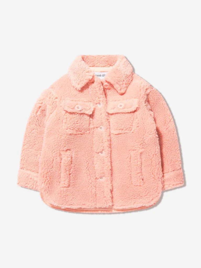 STAND STUDIO Stand Studio Girls Faux Fur Sabi Mini Jacket 1