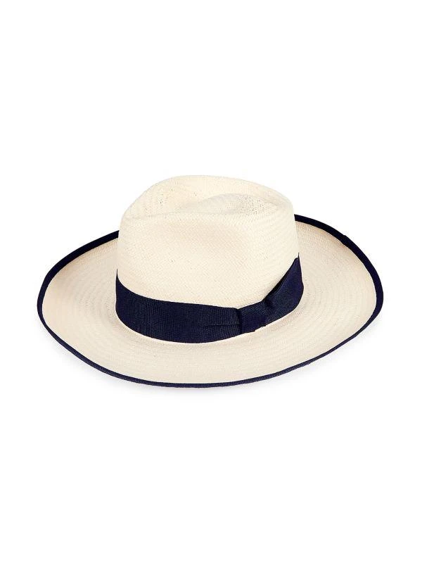 Saks Fifth Avenue Ribbon Sun Hat 1