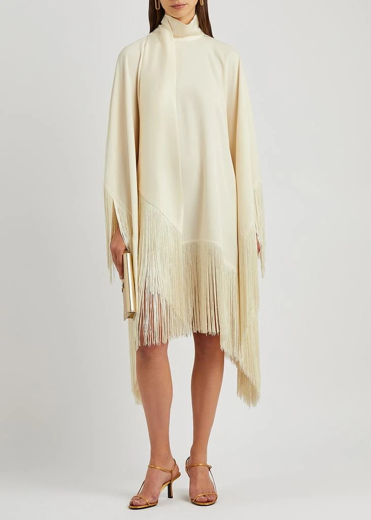 TALLER MARMO Mrs Ross fringed-trimmed dress 2