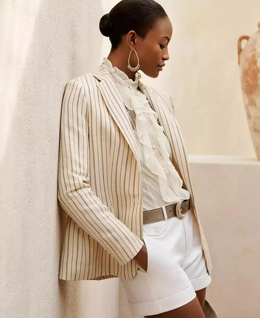 Ralph Lauren Women's Pinstriped Blazer 1