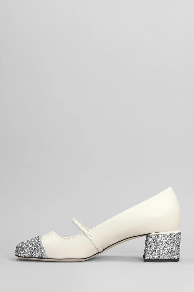 Jimmy Choo Elisa 45 Pumps In Beige Leather 3