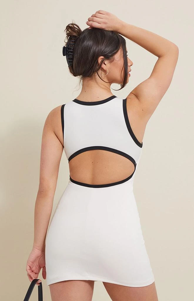 PAC 1980 PAC WHISPER Active Ivory Ellewood Mini Dress 4