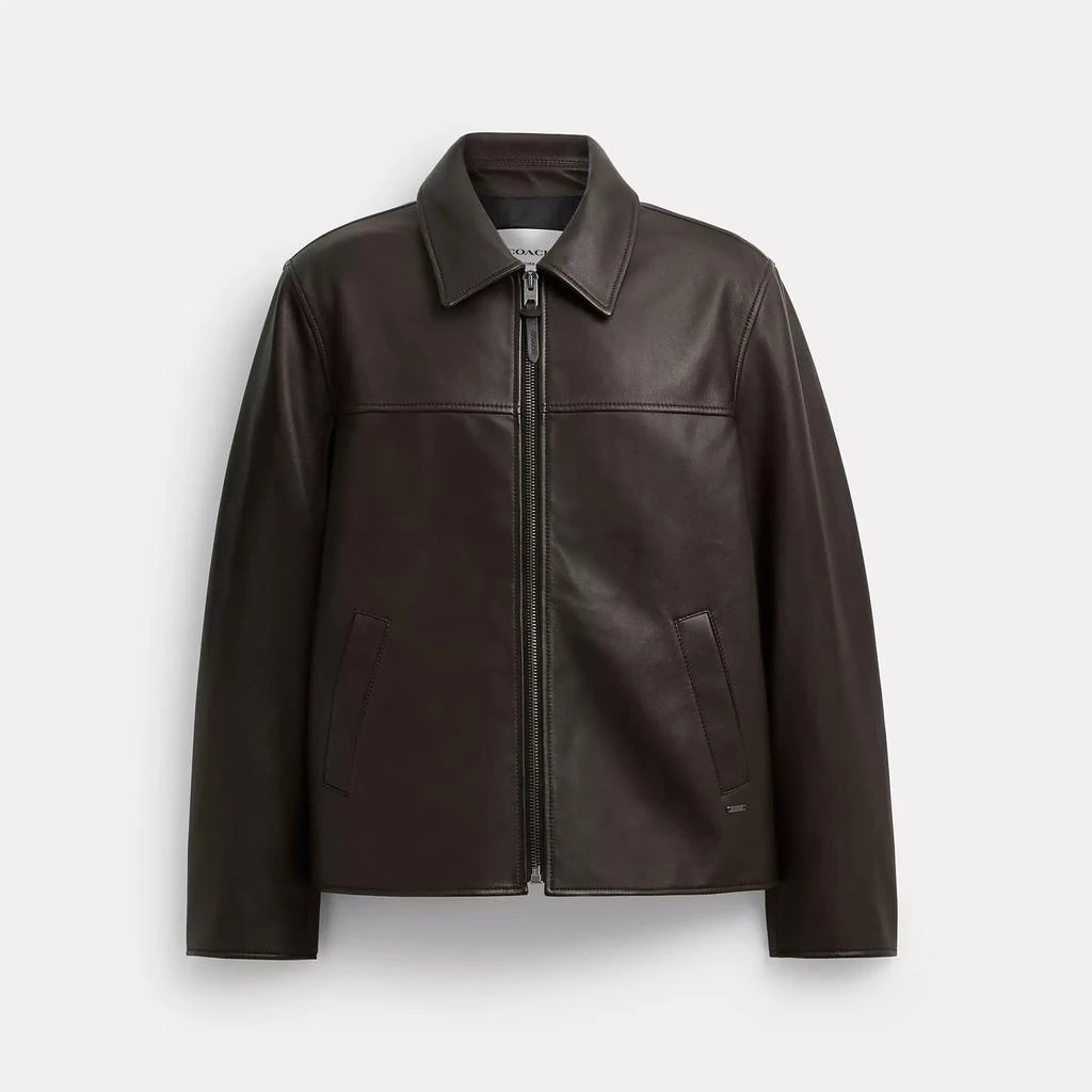 Coach Outlet Leather Jacket 5