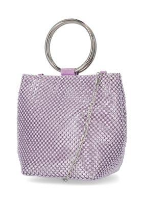Jessica McClintock Mcclintock Gwenyth Mesh Ball Ring Crossbody