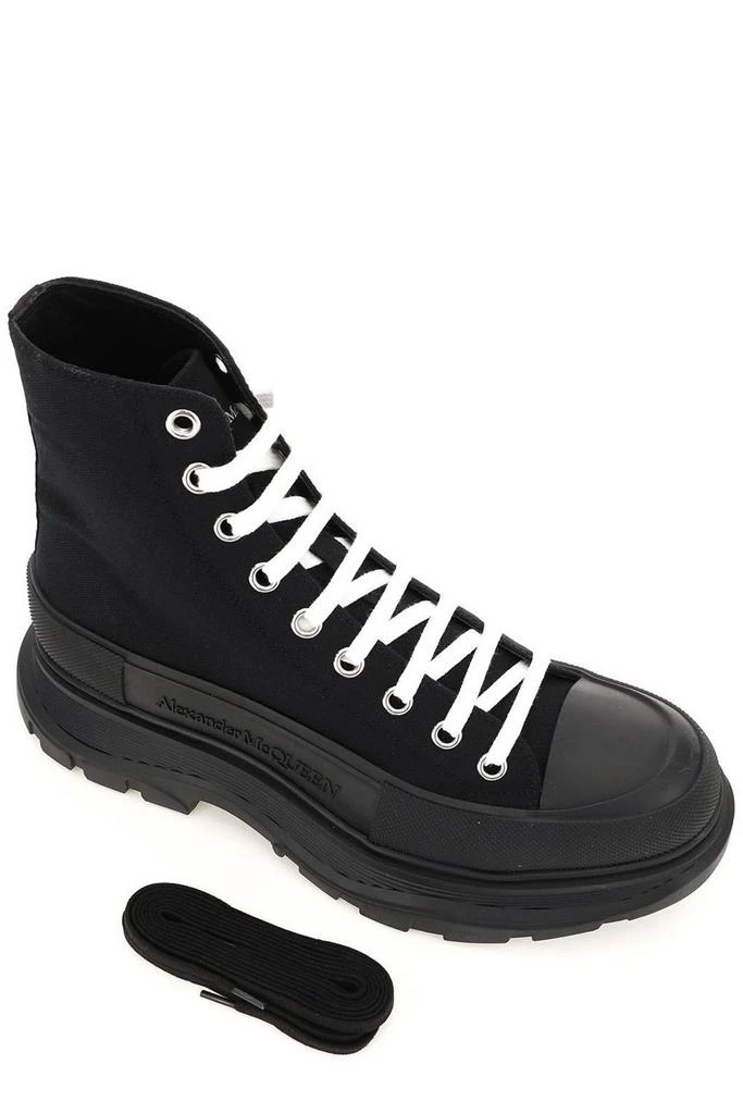 Alexander McQueen Alexander McQueen Tread Slick Lace-Up Sneakers 4