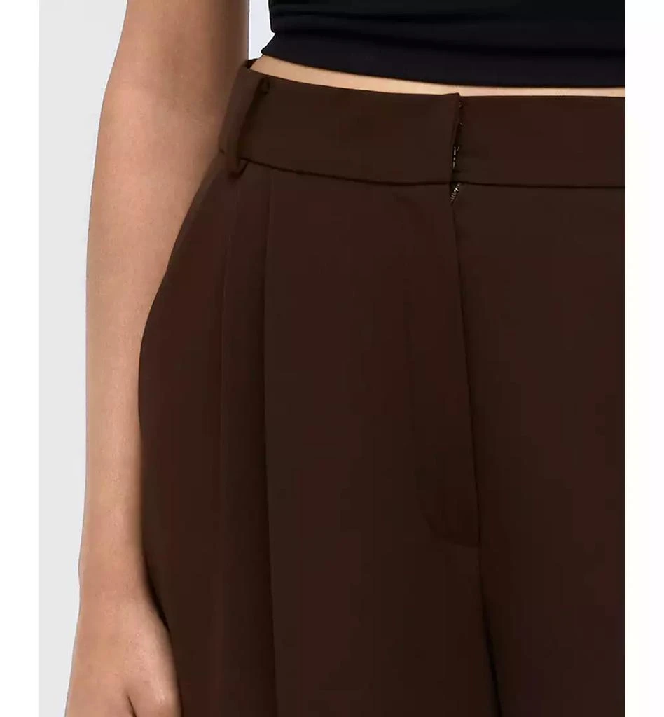 Kenneth Cole Women's Pleated High-Rise Wide-Leg Pants 4
