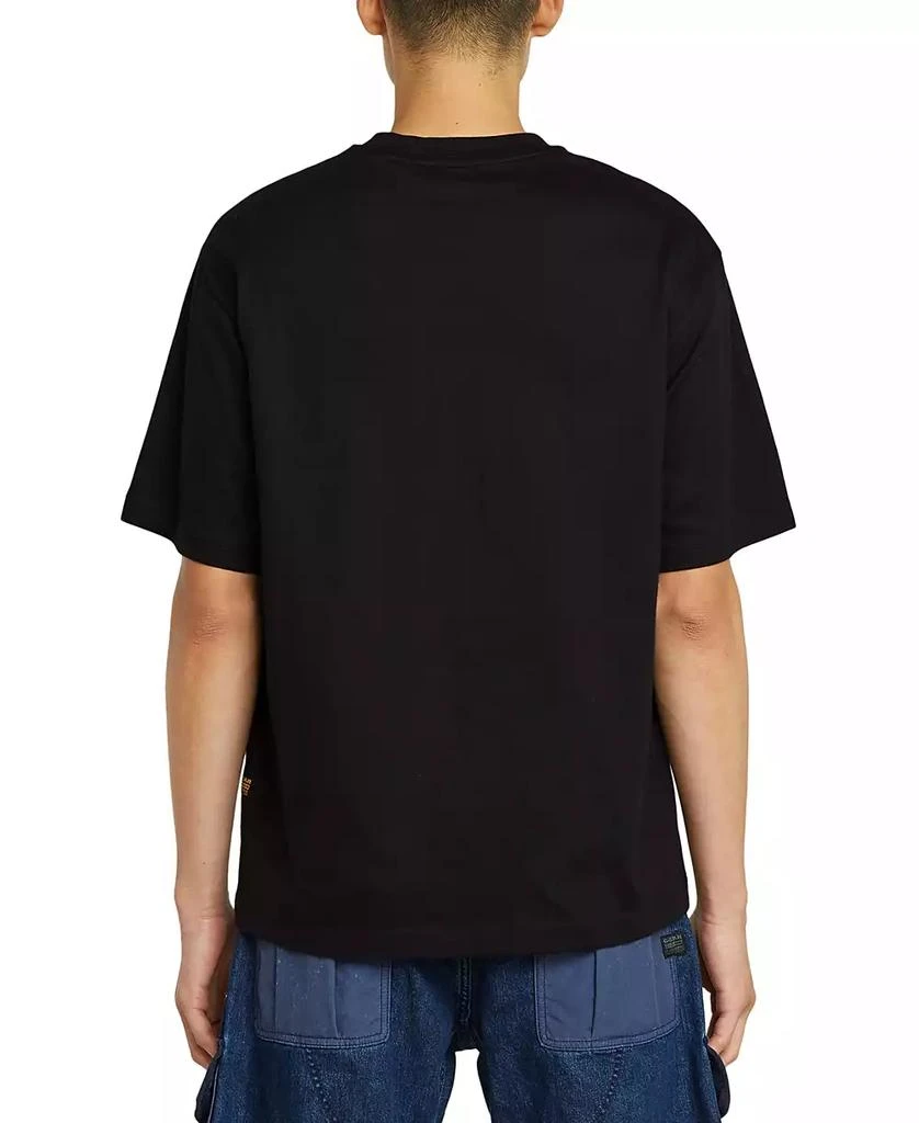 G-Star Men's Oversized Short Sleeve UPC Label Graphic T-Shirt 2