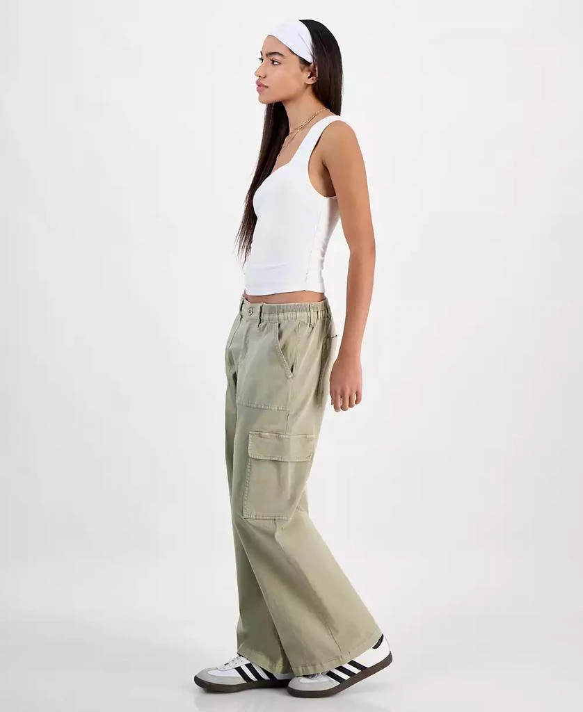 Ultra Flirt Juniors' Stretch-Waistband Cargo Pants 4