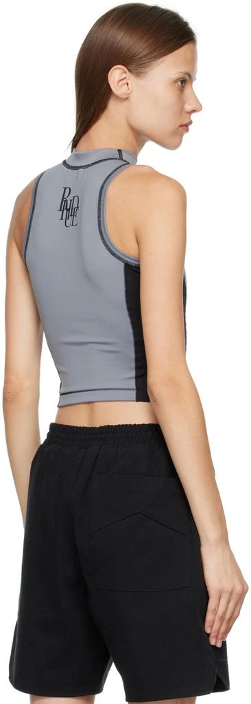 Rhude Gray Overlock Stitch Top 3