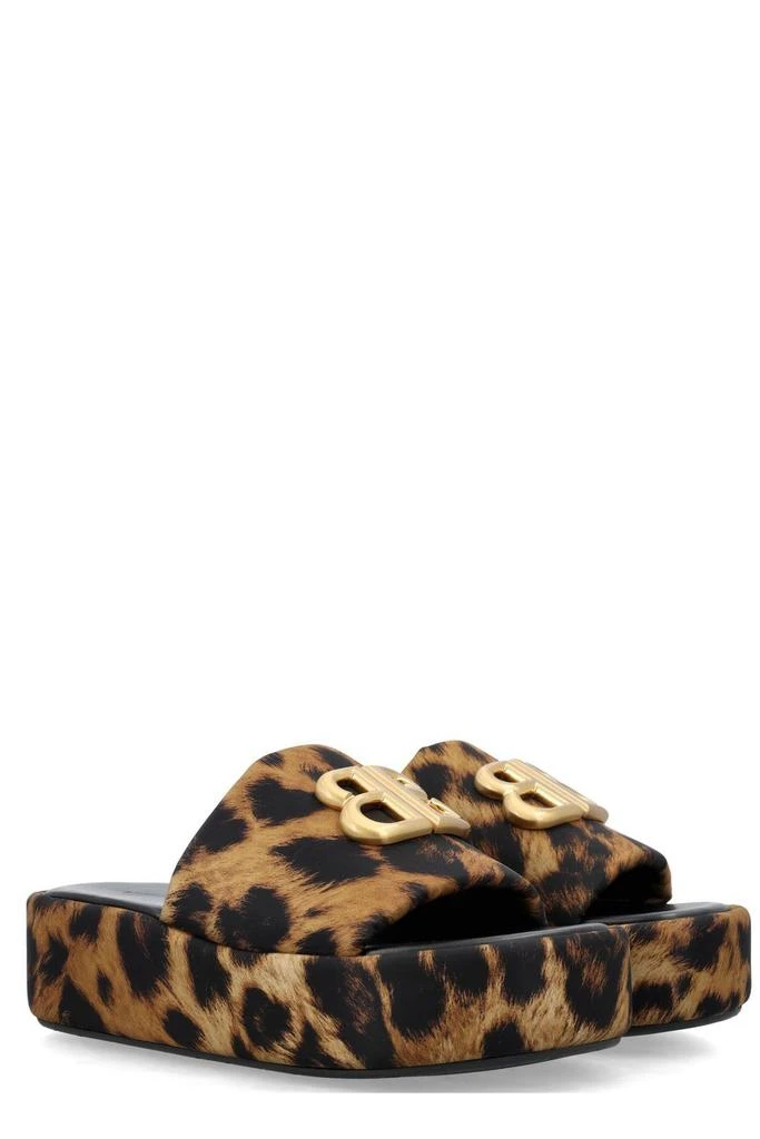 Balenciaga Balenciaga Rise Leopard Print Slides 3