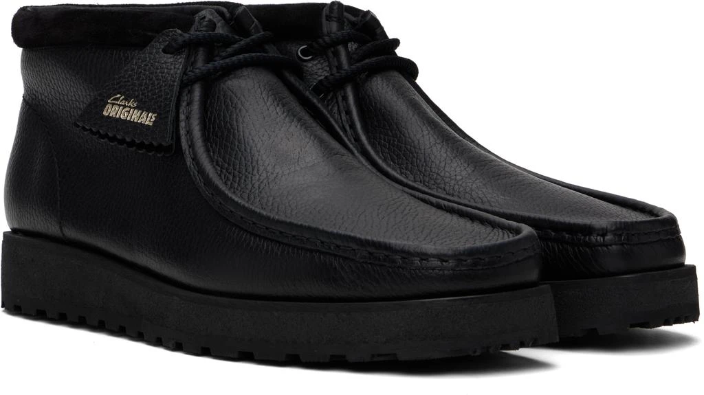 Clarks Black Wallabee Scout Desert Boots 4