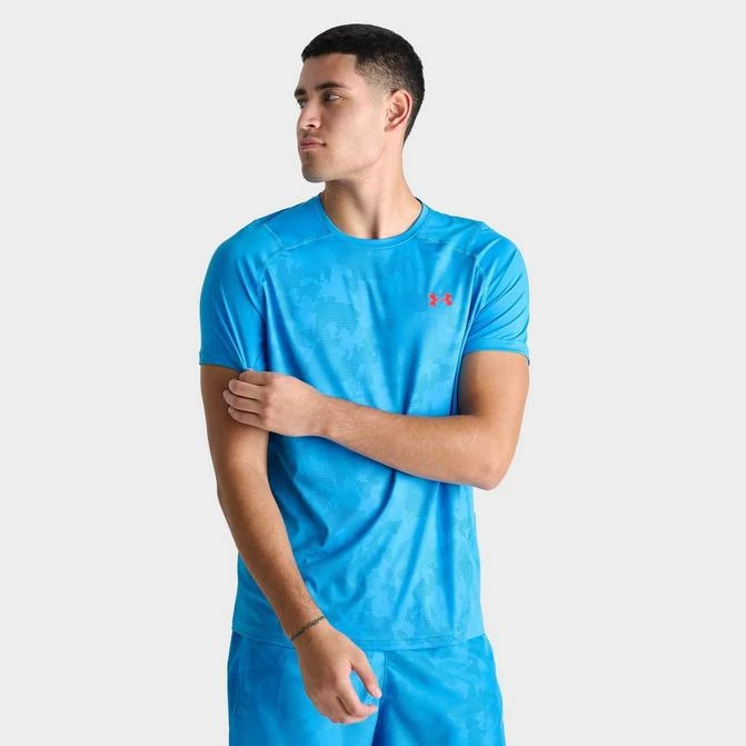 Under Armour Men's Under Armour HeatGear Fitted Camo Short-Sleeve Training Top 1