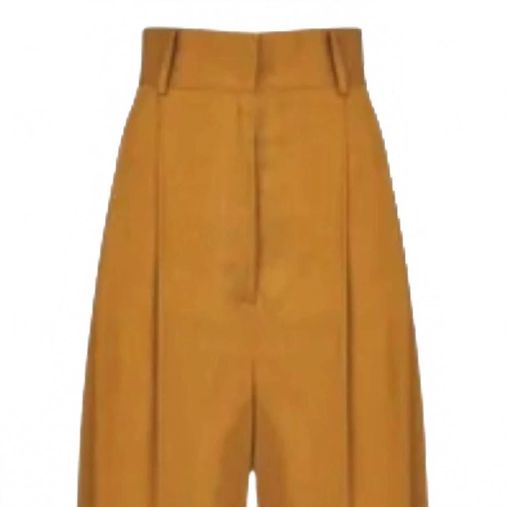 Salvatore Ferragamo Women
s High-Waisted Pants In Brown 2