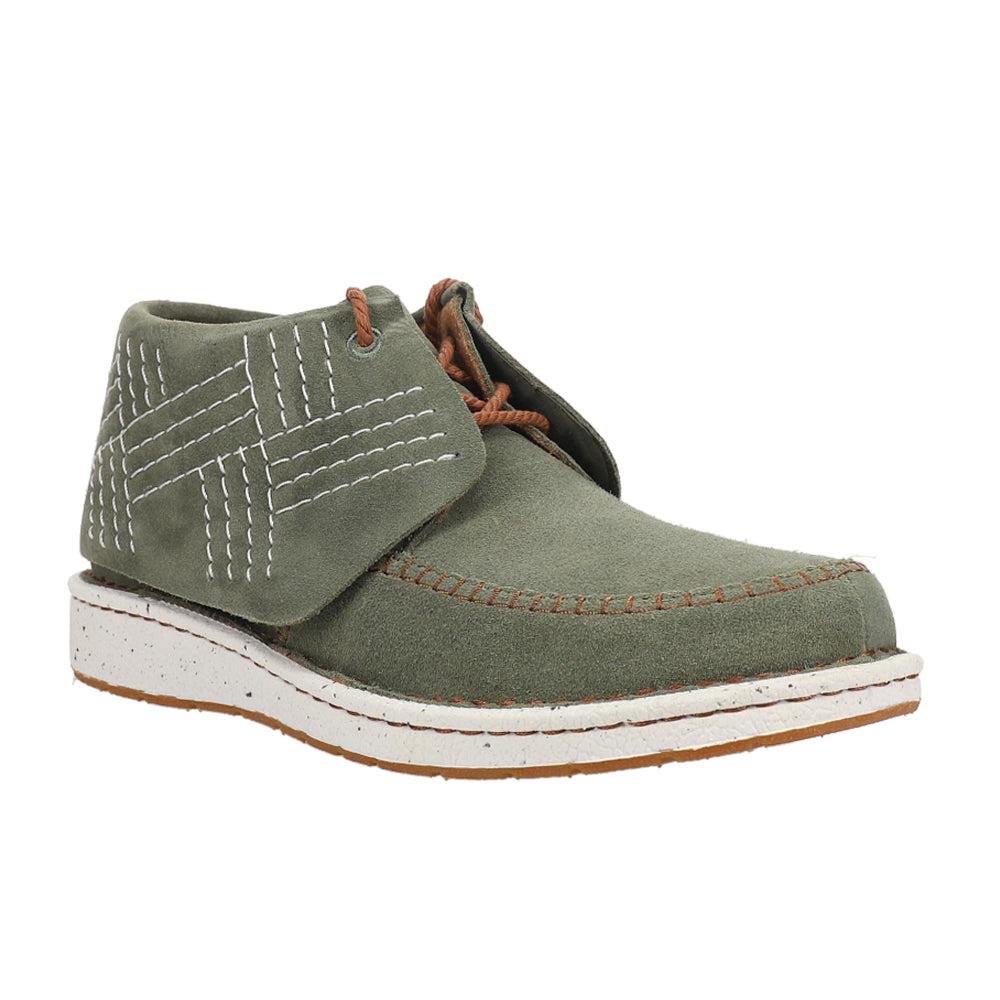 Justin Boots Zila Embroidered Moccasin Booties