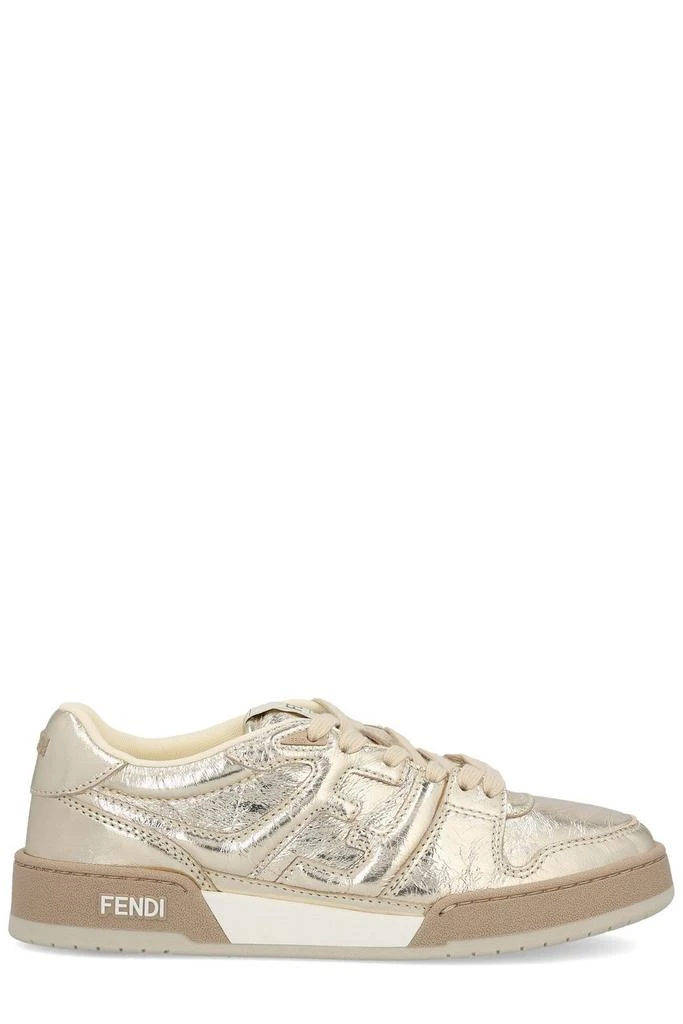 Fendi Fendi Metallic Low-Top Sneakers 1