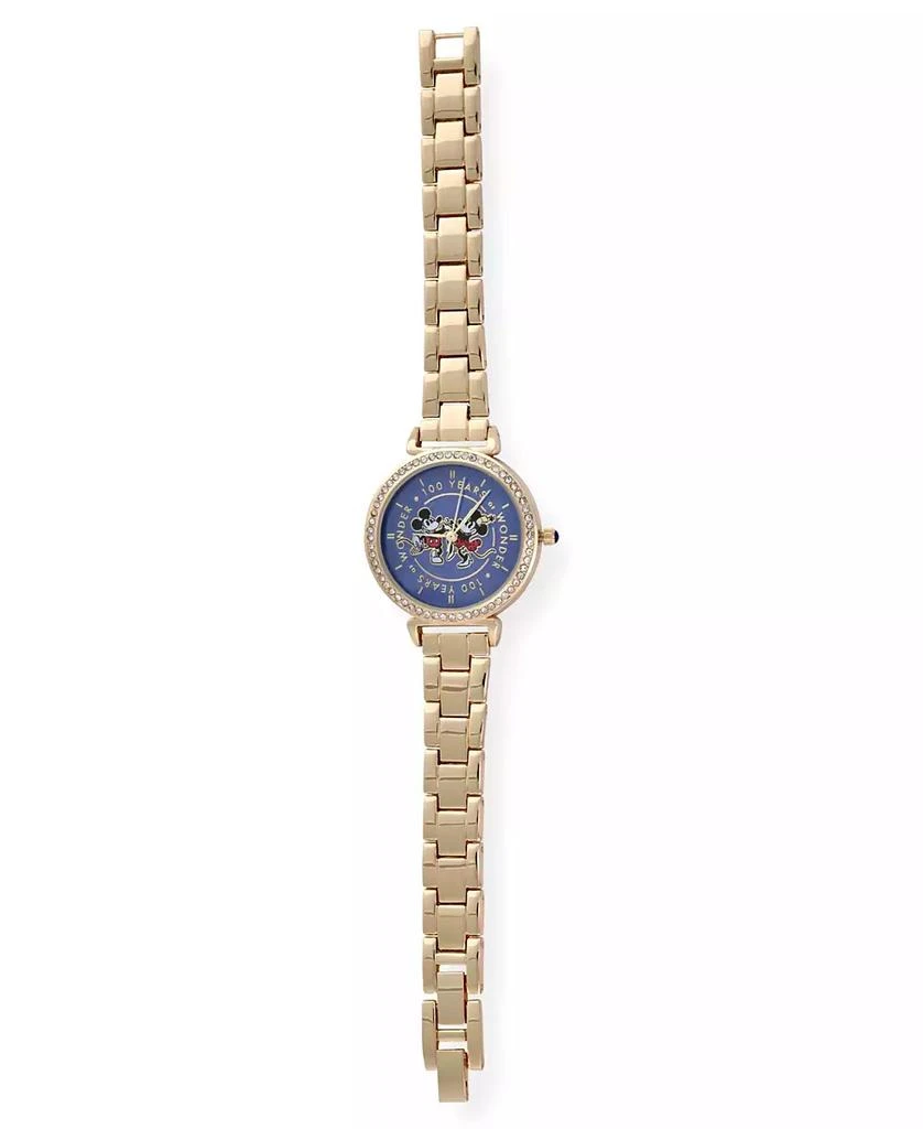 Accutime Unisex Disney 100th Anniversary Gold-Tone Alloy Watch 3