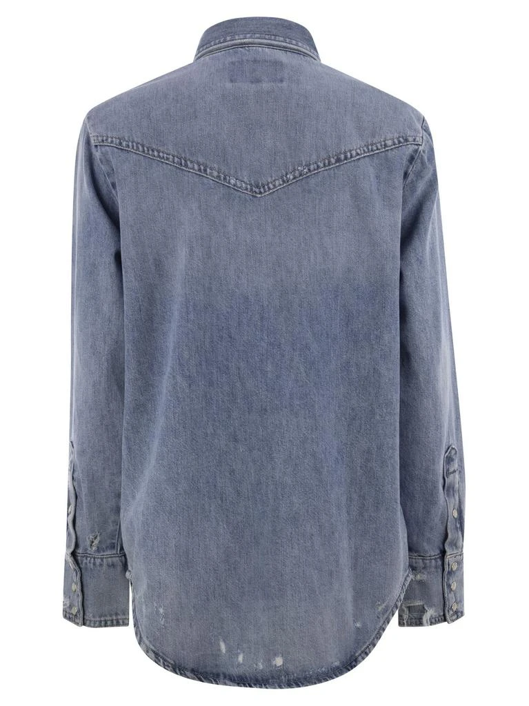 Ralph Lauren Polo Ralph Lauren Distressed Western Shirt 2