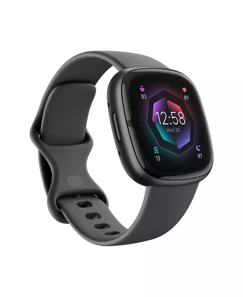 Fitbit Sense 2 Shadow Gray Graphite Smartwatch, 39mm