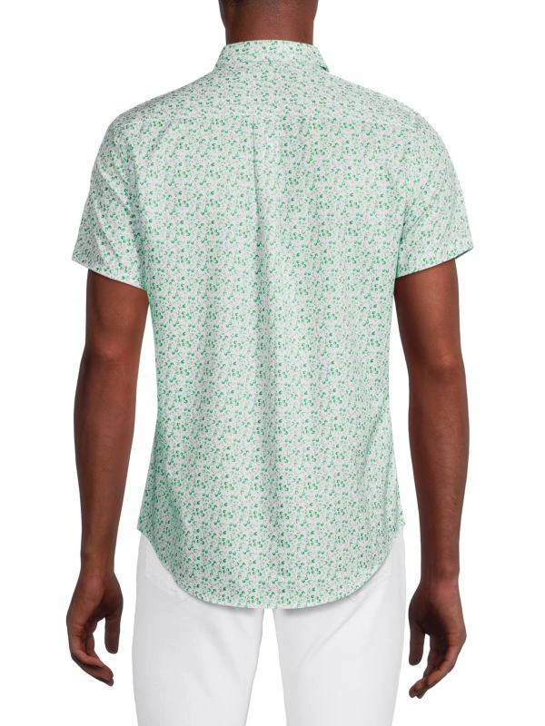 Report Print Short Sleeve Shirt 2