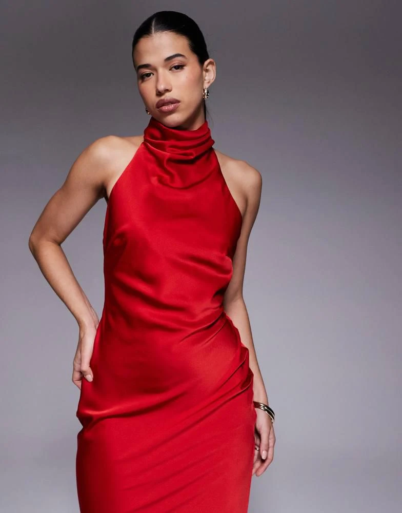 chinese dress ladies Melody Sweetheart Neckline Fishtail Maxi Dress with Side Split