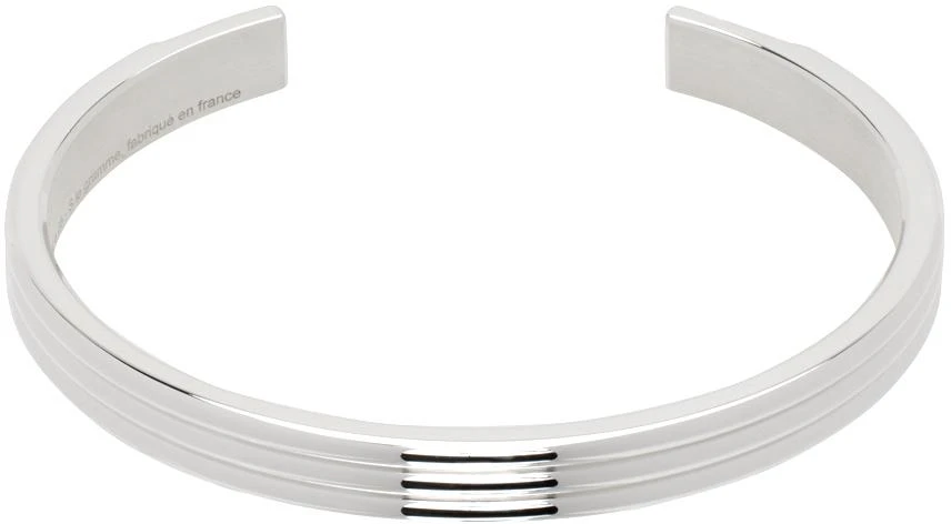 Le Gramme Silver Godron Ribbon 
Le 30g
 Bracelet 1
