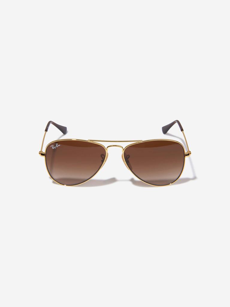 Ray-Ban Ray-Ban Kids Aviator Sunglasses in Gold