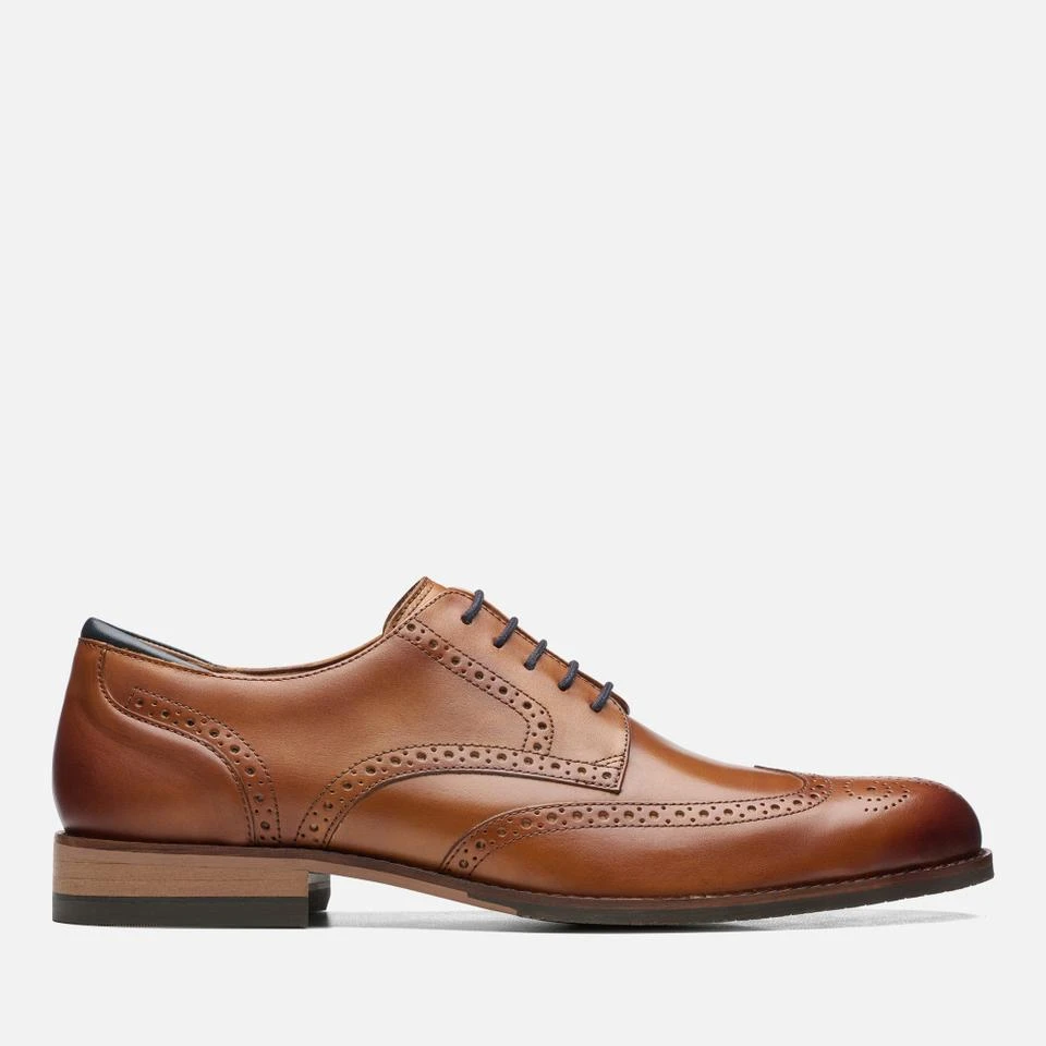 undefined CLARKS MEN'S CRAFT ARLO LIMIT LEATHER DERBY SHOES 1