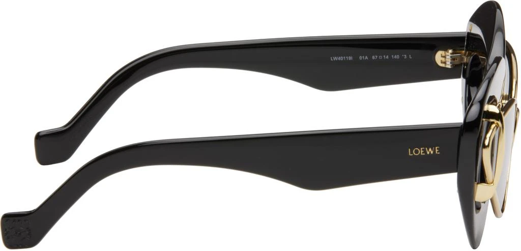 Loewe Black Cateye Double Frame Sunglasses 2