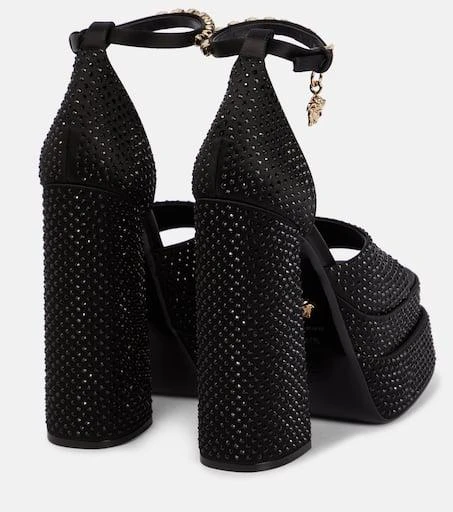 Versace Medusa Aevitas embellished platform sandals 3