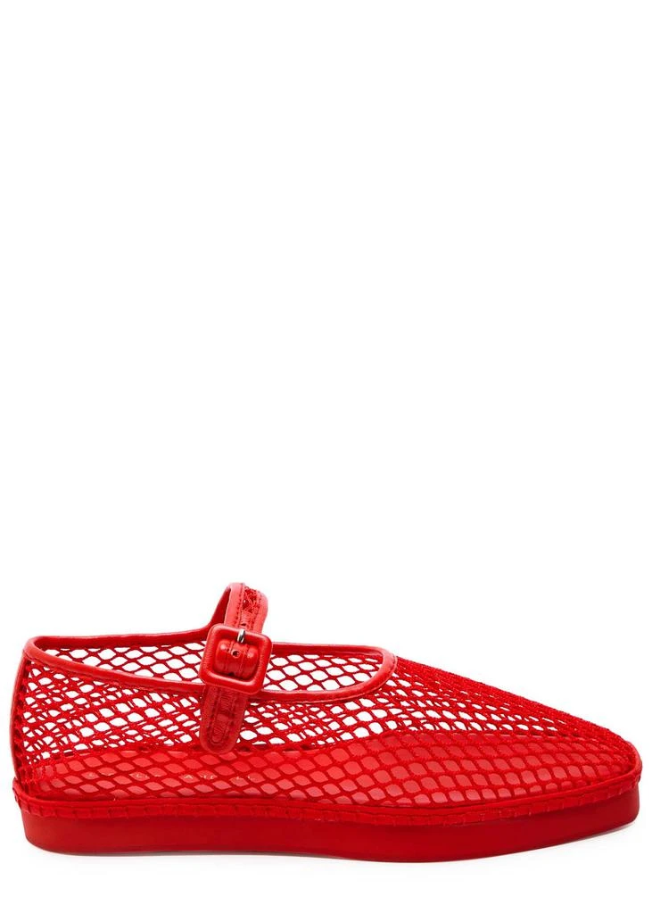 Loeffler Randall Rita mesh Mary Jane flats 1
