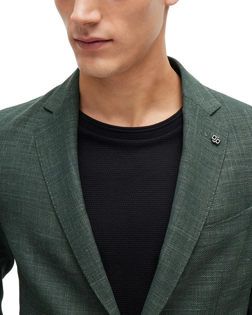 Hugo Boss Hanry Stretch Hopsack Unstructured Slim Fit Sport Coat 5