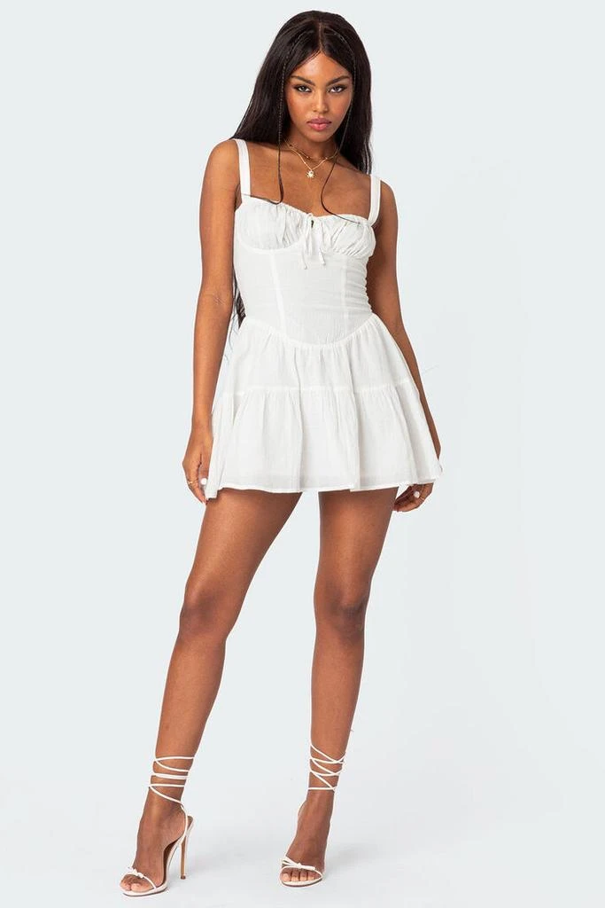 Edikted Lenore Cupped Mini Dress 3