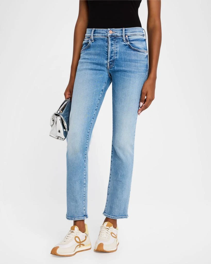 MOTHER The Mid-Rise Hiker Hover Jeans 4