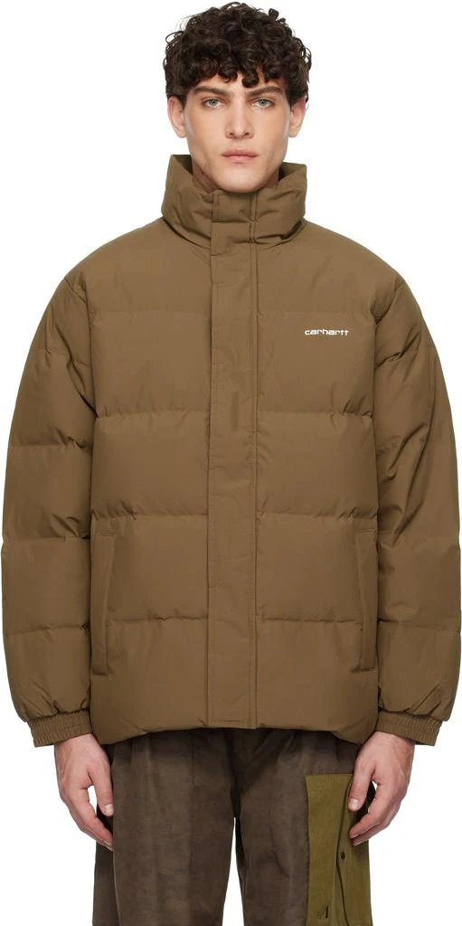 Carhartt WIP Brown Danville Down Jacket 1