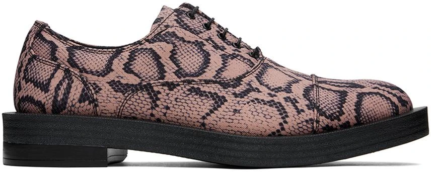 Martine Rose Pink Clarks Edition Oxfords 1