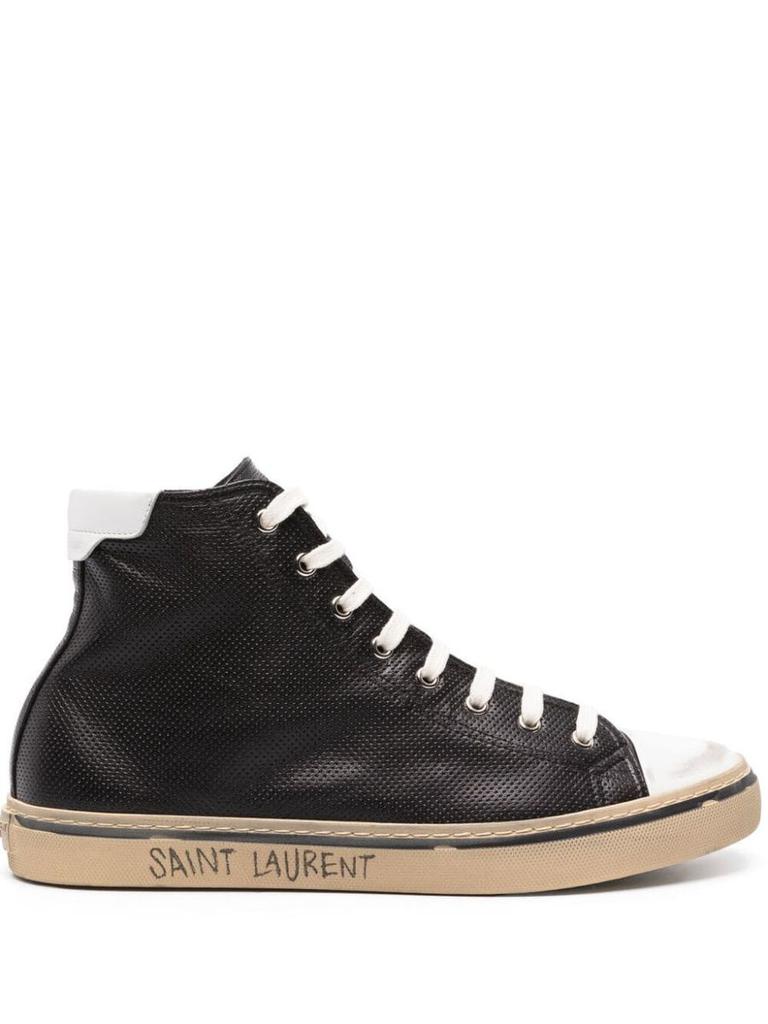 スニーカー Saint Laurent MEDIUM SNEAKERS MIDIBU (717162 AAA3J3081) Yves Saint Laurent Saint Laurent Medium Sneakers Midibu