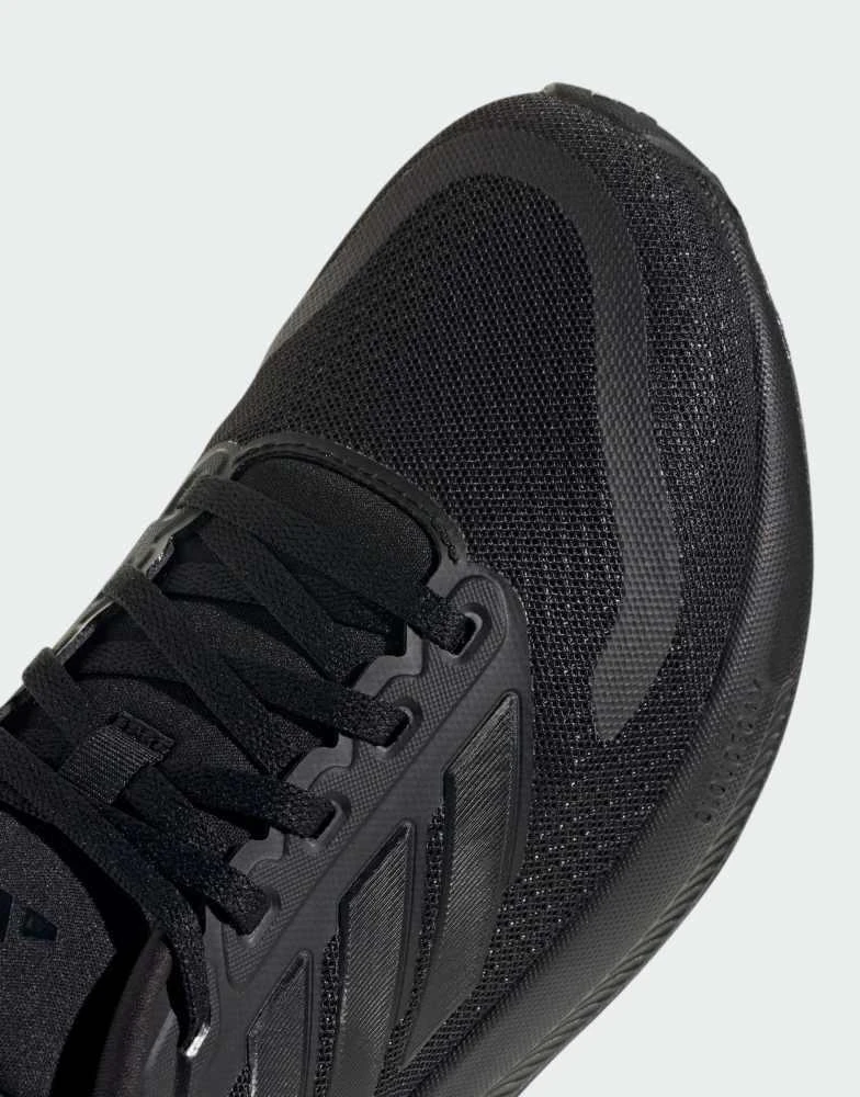 Adidas adidas Running RunFalcon trainers in black 2