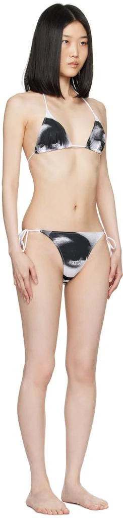 Jean Paul Gaultier Black 'The Eyes And Lips' Bikini 2