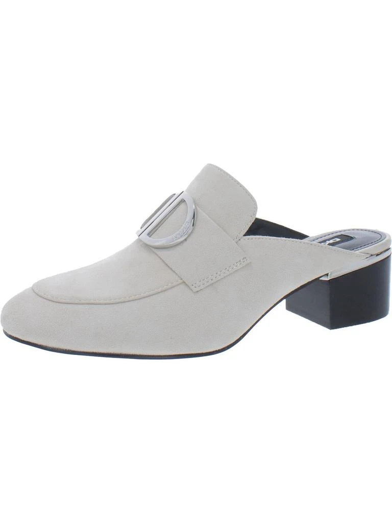 DKNY Womens Suede Embellished Mules 1