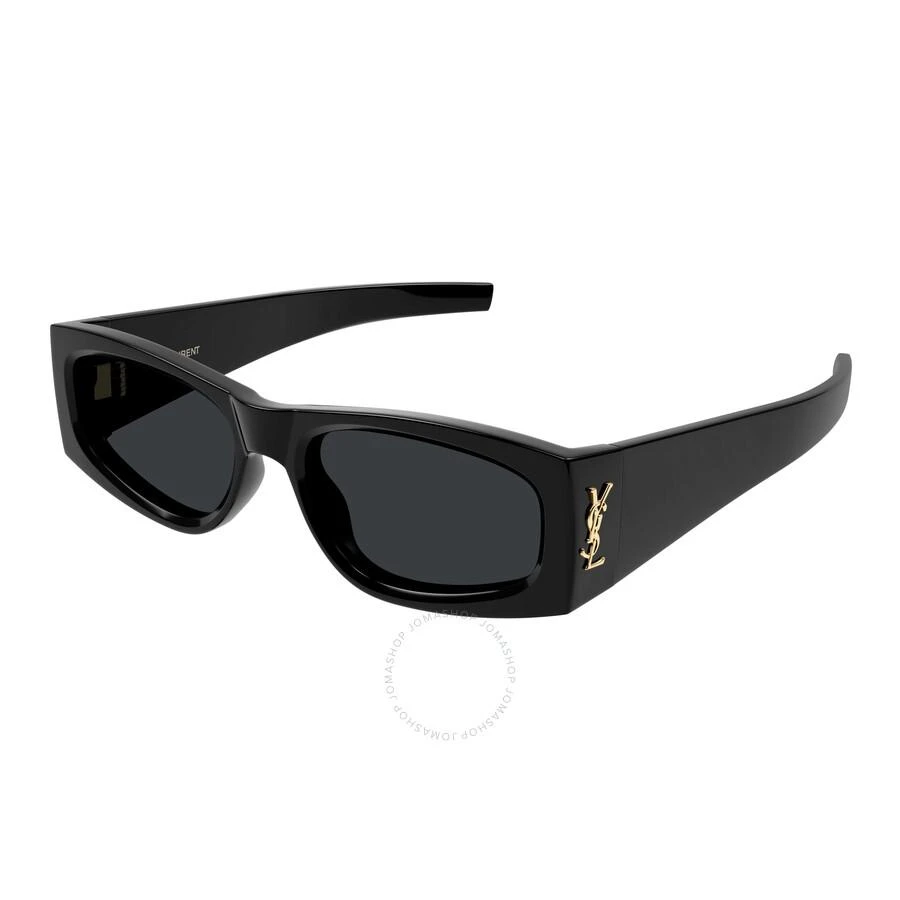 Yves Saint Laurent Black Rectangular Ladies Sunglasses SL M140 001 56 2