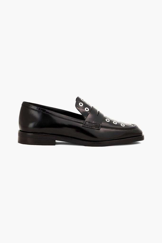 3.1 Phillip Lim Alexa eyelet-embellished leather loafers