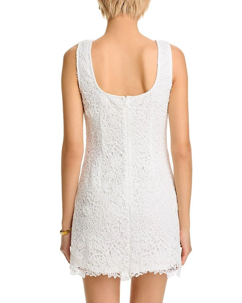 AQUA Lace Shift Dress - Exclusive 4