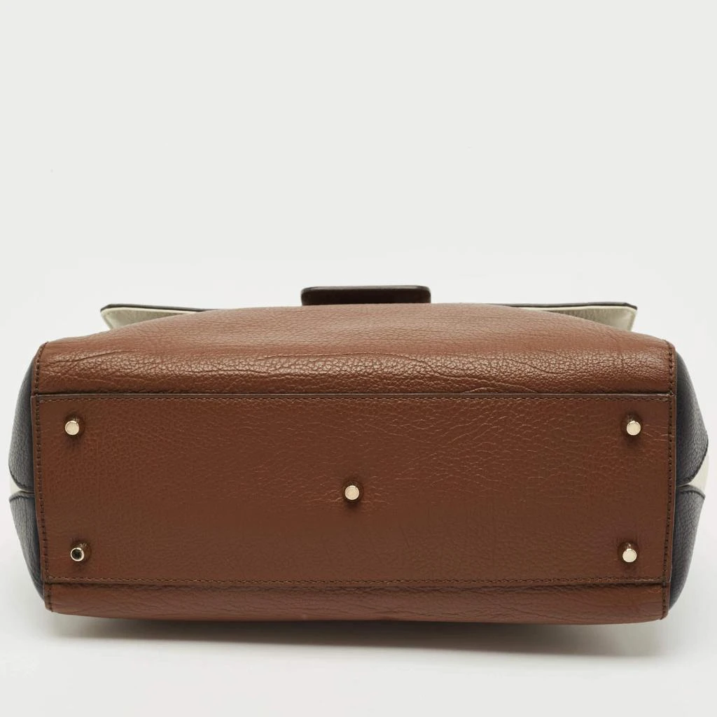 Furla Furla Tricolor Leather Artesia Creta Top Handle Bag 6