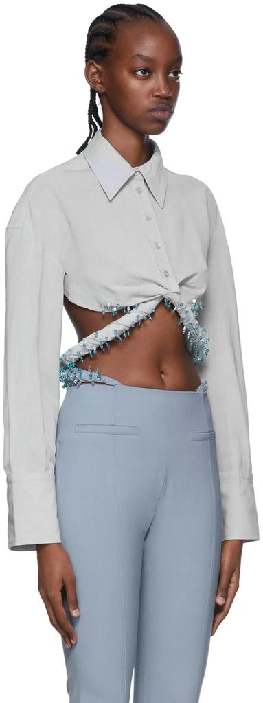 Jacquemus Gray 'La Chemise Perli' Shirt 2