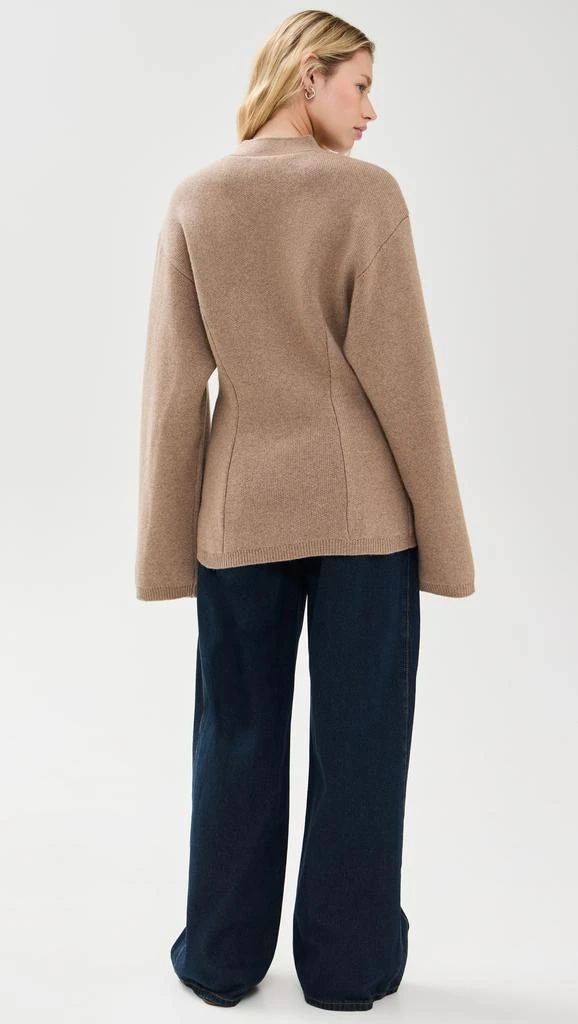 Apiece Apart Paris V Neck Button Front Cardigan 3