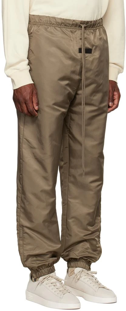 Fear of God ESSENTIALS Brown Nylon Lounge Pants 2