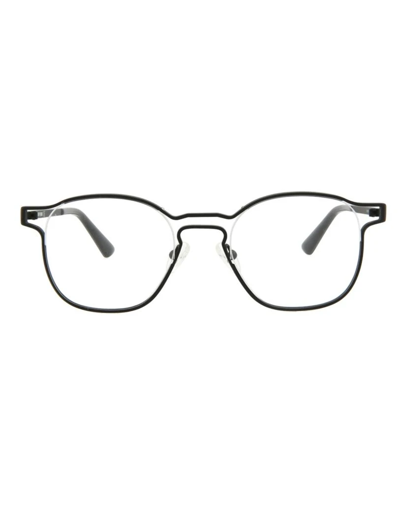 McQ Alexander McQueen Square-Frame Metal Optical Frames 1