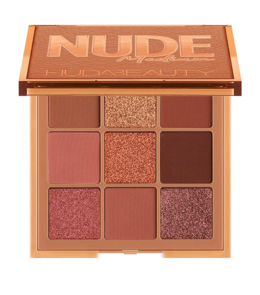 Huda Beauty Medium Nude Obsessions Eyeshadow Palette 1