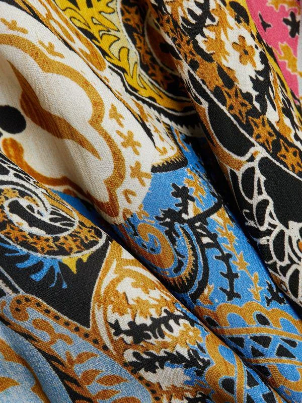 Tahari The Camren Paisley Silk Dress 5