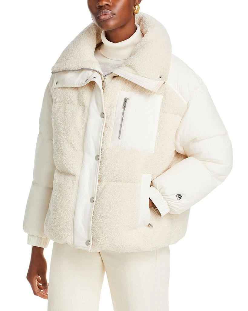 Moose Knuckles Elmira Sherpa Down Puffer Jacket 5